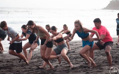 Entreno en la playa